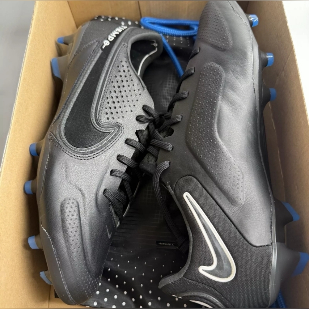 ❌️❌SOLD❌️❌️New Nike Tiempo Legend 9 Elite FG Black Soccer Cleats Men 7.5/Women 9